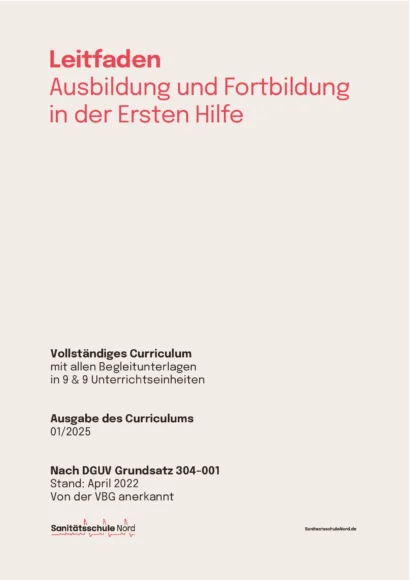 Erste-Hilfe-Leitfaden (Aus-und Fortbildung)